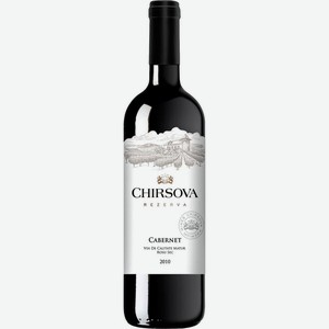 Вино Chirsova Rezerva Каберне красное сухое 11% 750мл
