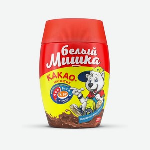 Какао-напиток <Белый Мишка> гранулированный 300г Россия