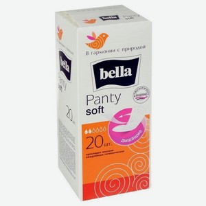 Ежедневные прокладки Bella Panty Soft Дышащие, 20 шт