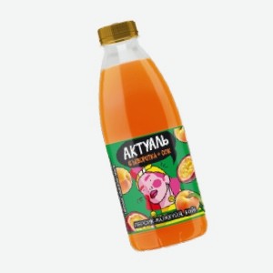 Напиток на сыворотке  Актуаль , персик-маракуйя, апельсин-манго, 930 г