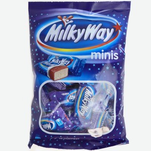 Батончик Milky Way Minis шоколадный суфле 176 г