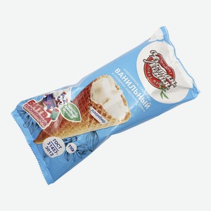 Мороженое пломбир Чистая линия ваниль БЗМЖ 110 г