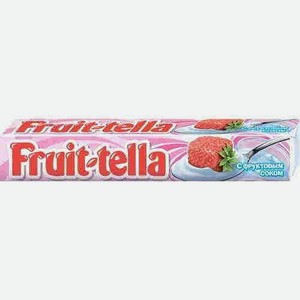 Конфеты Fruit-tella Жевательные Клубничный Йогурт 41г