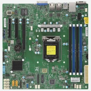 Серверная материнская плата Supermicro MBD-X11SCL-F-B, bulk