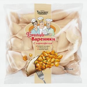 Вареники БРАТЦЫ ВАРЕНИКИ с картофелем, 350г