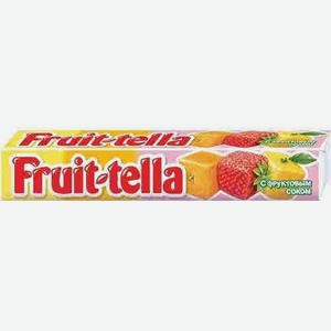 Конфеты Fruit-tella Жевательные Ассорти 41г