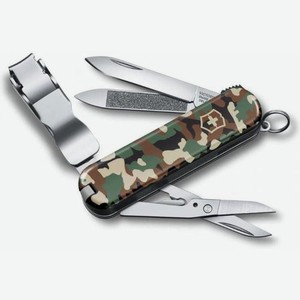 Складной нож Victorinox Nail Clip 580, функций: 8, 65мм, камуфляж , коробка подарочная [0.6463.94]