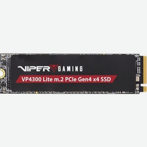 SSD накопитель Patriot Viper VP4300 Lite VP4300L500GM28H 500ГБ, M.2 2280, PCIe 4.0 x4, NVMe, M.2