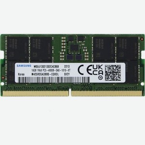 Оперативная память Samsung M425R2GA3BB0-CQK DDR5 - 16ГБ 4800МГц, для ноутбуков (SO-DIMM), OEM