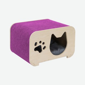 PetshopRu когтеточки домик-когтеточка  Балу , фиолетовый (3,25 кг)