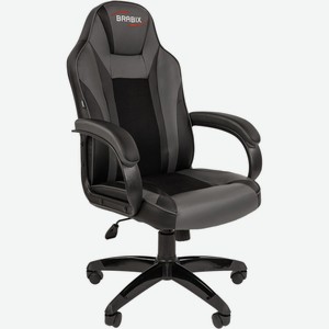 Кресло компьютерное Brabix Tanto GM-171,ткань/э/кожа,черн/сер