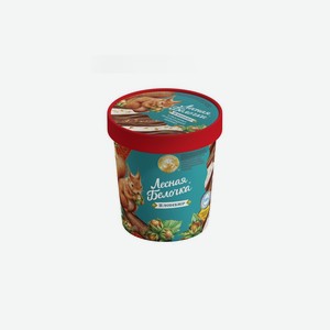 Мороженое Шин-Лайн Лесная Белочка Бум пломбир с арахисом в шоколаде 280 г