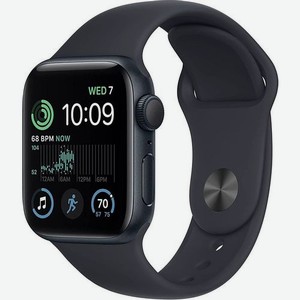 Смарт-часы Apple Watch SE 2022 A2722, 40мм, темная ночь / темная ночь [mnjt3b/a]
