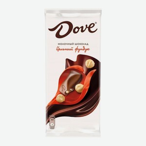 Шоколад Dove Цельный Фундук 90г