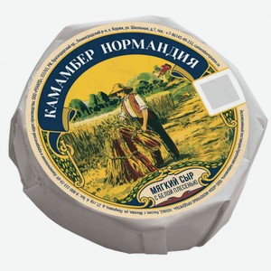 Сыр мягкий Камамбер Нормандия 50%, 125 г