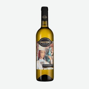 Вино белое Mamiko Алазанская Долина полусладкое 12%, 0.75л