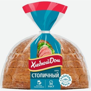 Хлеб Хлебный Дом Столичный нарезка 300г