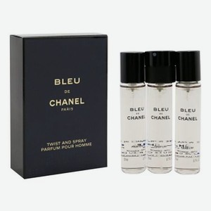 Bleu De Chanel Eau De Parfum: парфюмерная вода 3*20мл запаски