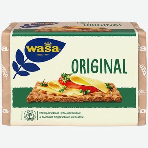 Хлебцы Wasa Original ржаные цельнозерновые, 275 г