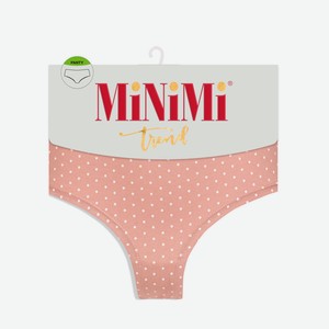 Трусы женские MINIMI MT_Pois_231 Panty - Rosa Antico, горошек, 48