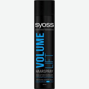 Лак для волос Syoss Volume Lift 48 ч экстрасильная фиксация, 400 мл