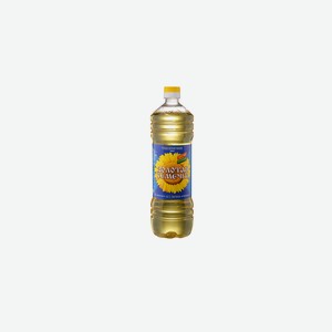 Масло подсолнечное Золотая семечка рафинированное дезодорированное 1 л