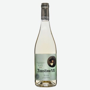 Вино Фаустино VII Виура Риоха DOC белое сухое 0,75л, 11,5%