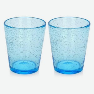 Набор стаканов FISSMAN 330 мл, голубой, 2 шт (19010)
