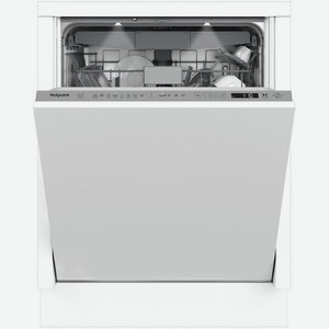 Встраиваемая посудомоечная машина HOTPOINT HI 5D83 DWT, полноразмерная, ширина 59.8см, полновстраиваемая, загрузка 15 комплектов
