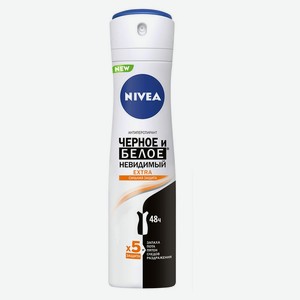 Дезодорант-антиперспирант спрей NIVEA Черное и Белое Невидимый Extra , 150 мл