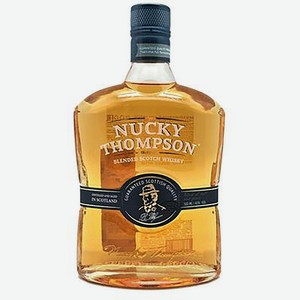 Виски Nucky Thompson купажированный, 3 года, 40%, 1 л