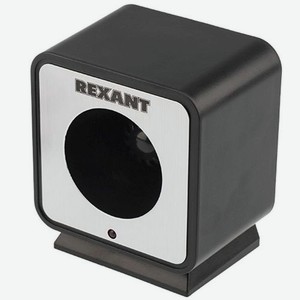 Отпугиватель Rexant 71-0009 ультразвуковой стационарный 7Вт 30-70 кГц р.д.:60м черный/серебристый