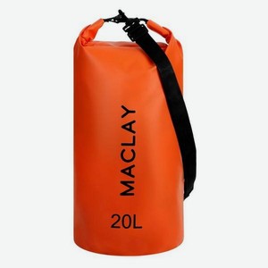 Гермомешок MACLAY 20 л, 500D, оранжевый (9383451)