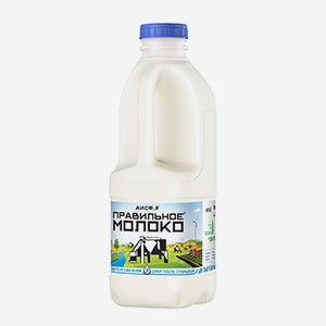 Молоко пастеризованное Правильное Молоко 1,5%