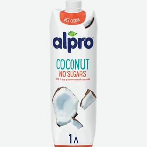 Напиток кокосовый Alpro без сахара, 1.2%
