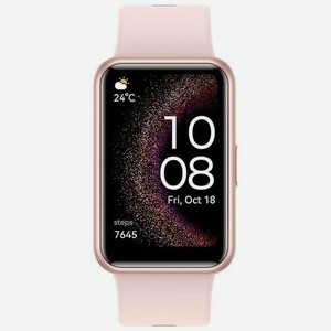 Смарт-часы Huawei FIT SE Stia-B39, 30мм, 1.64 , розовый / розовый [55020ate]