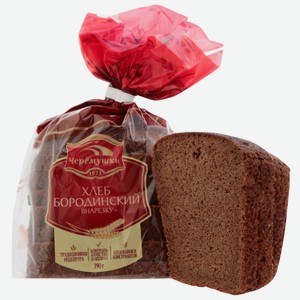 Хлеб Черемушки Бородинский нарезанный 390г
