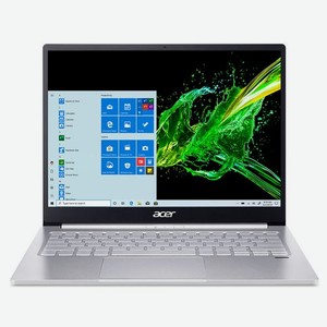 Ультрабук Acer Swift 3 SF313-52-796K, 13.5 , Intel Core i7 1065G7 1.3ГГц, 4-ядерный, 16ГБ LPDDR4, 512ГБ SSD, Intel UHD Graphics , Windows 10 Home, серебристый [nx.hqxer.001]