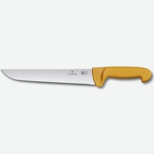 Нож Victorinox Swibo, для забоя/разделки, 310мм, заточка прямая, стальной, оранжевый [5.8431.31]