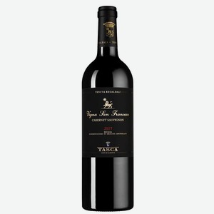 Вино Tenuta Regaleali Cabernet Sauvignon Vigna San Francesco, Tasca d Almerita, 0.75 л.