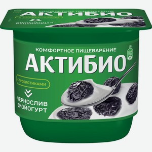 Йогурт АктиБио чернослив 2.9% 130г