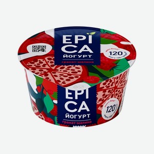 Йогурт гранат-малина Epica 4.8%