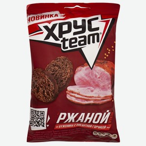 Сухарики Хрусteam Буженина с пикантной горчицей, 60 г