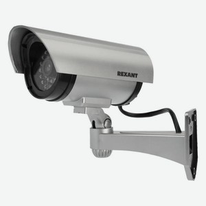 Муляж видеокамеры Rexant уличной установки, серебристый (45-0307)