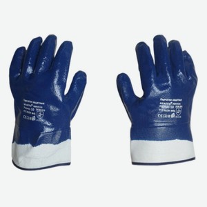 Перчатки с полным нитриловым обливом SCAFFA NBR4530-10