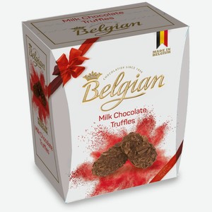 Конфеты Belgian Milk Chocolate Flake Truffles, с трюфельной начинкой и какао, 125 г