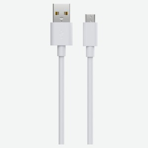 Кабель Qilive USB А- MICRO-USB 2.1A белый, 3 м