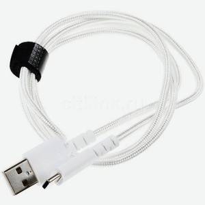 Кабель ANKER A8022, USB Type-C - USB-A, 0.9м, в оплетке, 3A, белый [a8022h21]