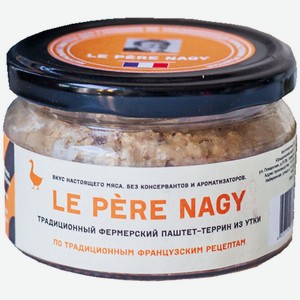 Паштет-террин Le Pere Nagy из утки традиционный фермерский 180г