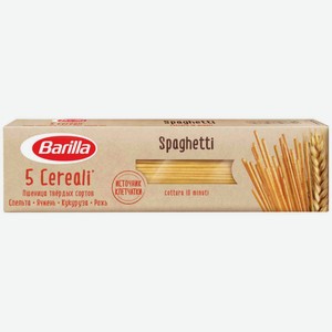 Макаронные изделия Barilla Spaghetti 5 Злаков, 450 г